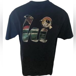 T&C Surf Hawaiian Waves Tee Shirt Men L Large